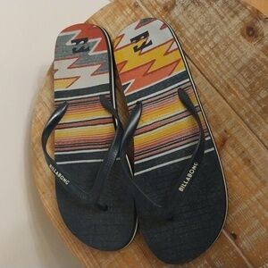 Billabong Tides Slides Flip Flops Size 11.5